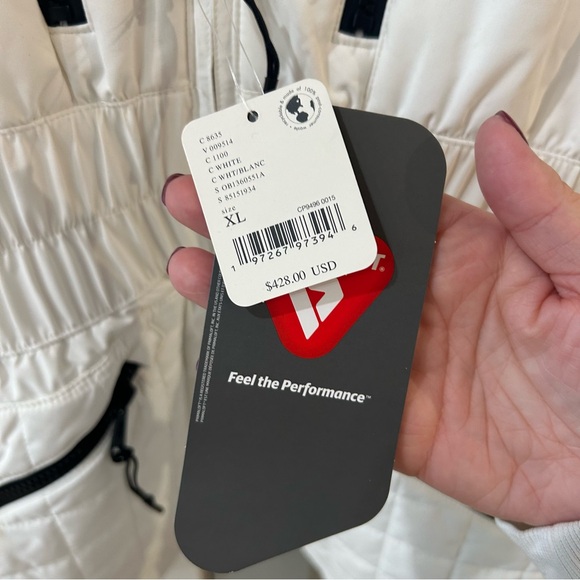 NWT Rare Free People All Prepped Parka Ski Jacket White - Picture 6 of 9